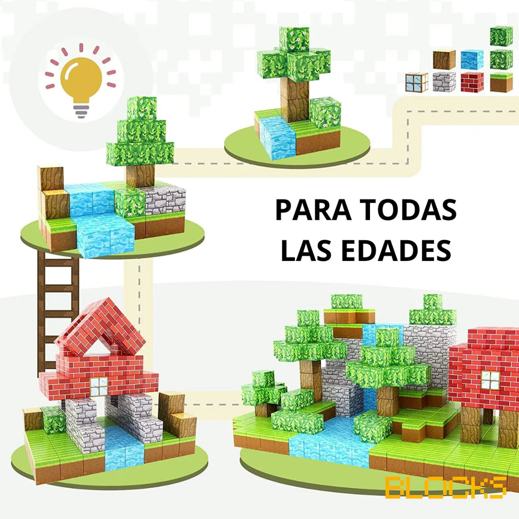 SET DE CUBOS MINECRAFT 28PCS