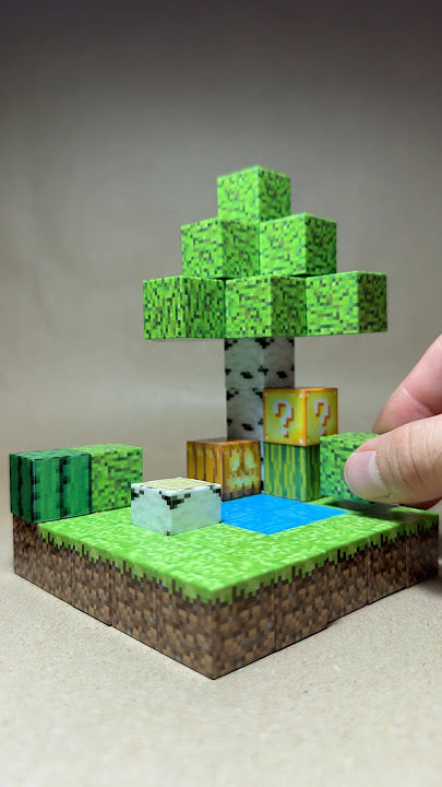 SET DE CUBOS MINECRAFT 28PCS