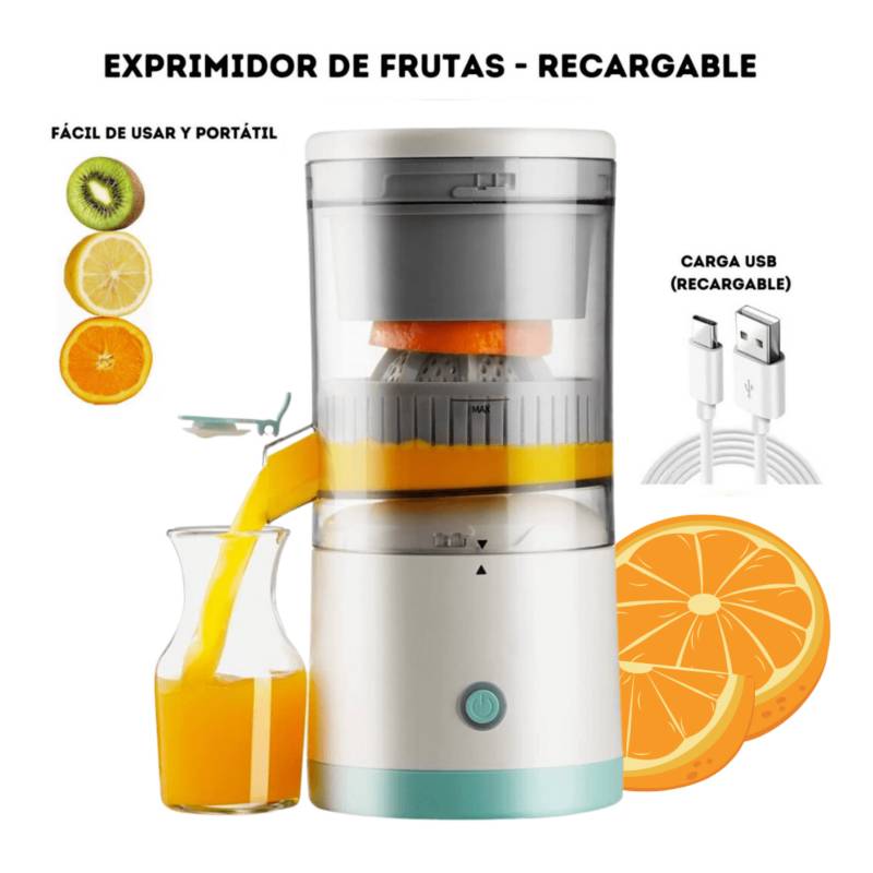 EXPRIMIDOR DE FRUTAS AUTOMATICO USB🍊