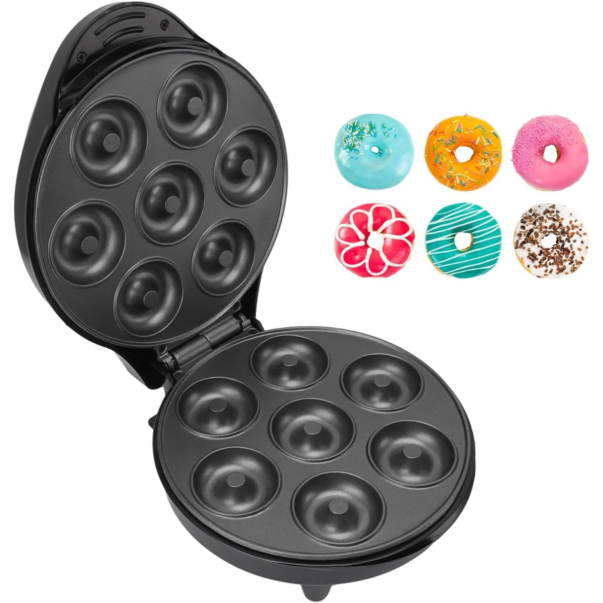 🍩Moldeador de Donas Eléctrico 7 Uds🍩