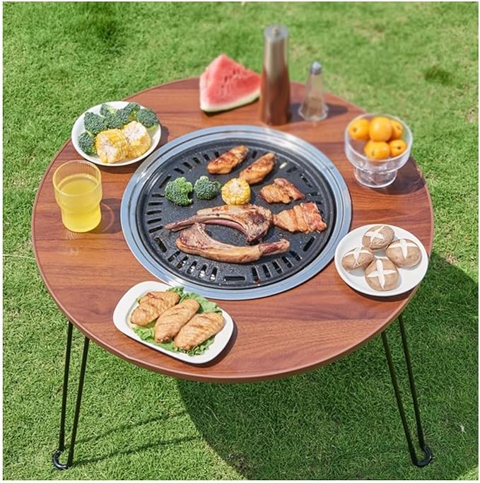 🔥MESA PLEGABLE CON PARRILLA🔥